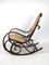 Rocking Chair Vintage Marron 5