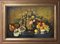 Maximilian Ciccone, Italian Still Life of Flowers & Fruit, Oil on Canvas, Framed, Image 1