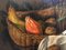 Maximilian Ciccone, Bodegón italiano de flores y frutas, óleo sobre lienzo, enmarcado, Imagen 3