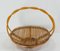 Mid-Century French Fruit Basket in Wicker 2