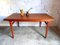 Vintage Scandinavian Table in Solid Teak with Extensions, 1950s, Image 8