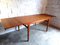 Table Vintage Scandinave en Teck Massif avec Rallonges, 1950s 4