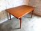 Vintage Scandinavian Table in Solid Teak with Extensions, 1950s, Image 9