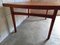 Vintage Scandinavian Table in Solid Teak with Extensions, 1950s, Image 13