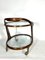 Mid-Century Italian Round Bar Cart by Cesare Lacca, 1950s, Image 11