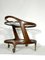 Chariot de Bar Rond Mid-Century par Cesare Lacca, Italie, 1950s 12