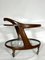 Chariot de Bar Rond Mid-Century par Cesare Lacca, Italie, 1950s 4