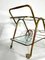 Mid-Century Italian Bar Cart by Cesare Lacca, 1950s 10