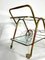 Mid-Century Italian Bar Cart by Cesare Lacca, 1950s, Image 10