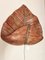 Mid-Century Palmenblatt Wandleuchte aus Keramik 6