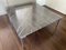 Vintage Modernist Marble and Steel Coffee Table for Rolf Benz 1