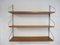 Scandinavian Wall Shelf in Teak, Image 2