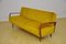 Velvet Daybed Sofa with Fold-Out Function, 1950s 12