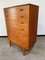 Mid-Century Danish Dresser with Six Drawers in Teak, Image 5