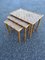 Tables Standard en Bambou, Set de 3 2