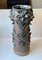 Vase de Plancher Relief Scandinave avec Fleurs Vertes par Flemming Ross 2