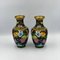 Paar chinesische Vasen Cloisonne, 1960er, 2er Set 2