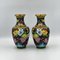 Paired Chinese Vases Cloisonne, 1960s, Set of 2 1