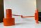 Jo Hammerborg Orange Scale Swing Arm Wall Lamp for Fog & Mørup, 1970s 10