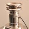 French Art Deco Table Lamp in Black Wood and Silver Metal from Mazda, 1920s 9