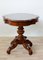 Antique French Veneer Coffee Table in Mahogany 3