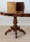 Antique French Veneer Coffee Table in Mahogany, Image 7