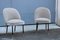 Chairs in Gray Velvet by Gastone Rinaldi for Rima, 1950s, Set of 2 1