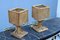 Small Italian Bamboo Table Lamps, 1950s, Set of 2, Image 1