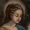 Italienische religiöse Malerei, 17. Jh., Öl auf Kupfer, gerahmt 6