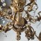 Neapolitan Gold Rococo Chandelier, Image 7