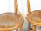 Vintage Brown Beech Chairs, Set of 4, Image 4