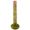20th Century Large Frosted and Green Art Glass Vase by Emile Gallé, Image 1