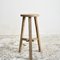 Tall Rustic Elm Bar Stool J 1