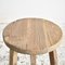 Grand Tabouret de Bar Rustique en Orme 3