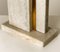 Travertine Table Lamp with New Shade by Camille Breesch, Image 5