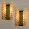 Glass Wall Lights in the Style of Helena Tynell, 1960s, Set of 2 7