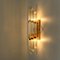 Modern Flower Shaped Glass Rod Wall Sconce in the Style of Sciolari 10
