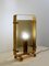 Fontana Arte Lamp in Gilded Brass and Smoked Glass, 1960s, Image 2