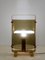 Fontana Arte Lamp in Gilded Brass and Smoked Glass, 1960s 6