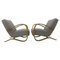Bentwood Armchairs H269 by Jindrich Halabala for Hala, Czech, 1940s, Set of 2, Image 1