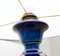 Mid-Century Modern Blue Ceramic Table and Floor Lamp, Germany, 1960s, Image 7