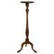 Mahogany Tripod Torchiere or Plant Stand 1