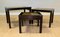 Mahogany Campaign Nesting Tables with Leather Tops from Bevan Funnell, Set of 3 5