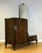 Art Deco Walnut Dressing Table on Cabriole Legs with Full Mirror & Three Drawers from CWS, Image 7