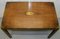 Mahogany & Brass Military Campaign Coffee Table 10
