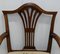 Late 19th Century Mahogany Armchair with Shield Back from Hepplewhite 10