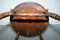 Poltrona Windsor Carver in legno di faggio con gambe sferiche, Immagine 9