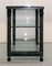 Art Deco Drinks Trolley with Glass Shelves 3