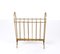 Mid-Century Italian Brass Magazine Rack or Music Stand in the Style of Gio Ponti, 1950s 6