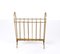 Mid-Century Italian Brass Magazine Rack or Music Stand in the Style of Gio Ponti, 1950s, Image 6